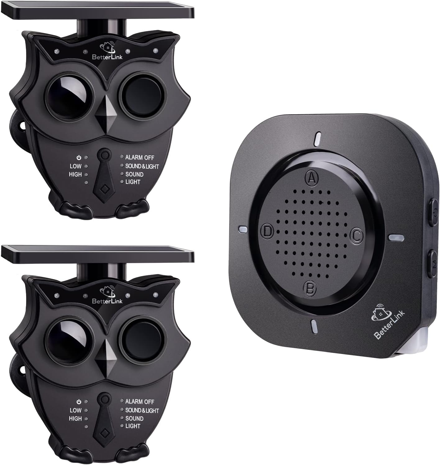 1/2 Mile Long Range Solar Wireless Driveway Alarm System IP65 Weatherproof Outdoor Motion...