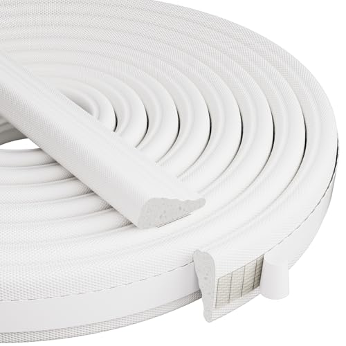 118” Wedge-Shape Foam Window Weather Stripping Door Seal Strip,Soundproofing Frame Winter... image