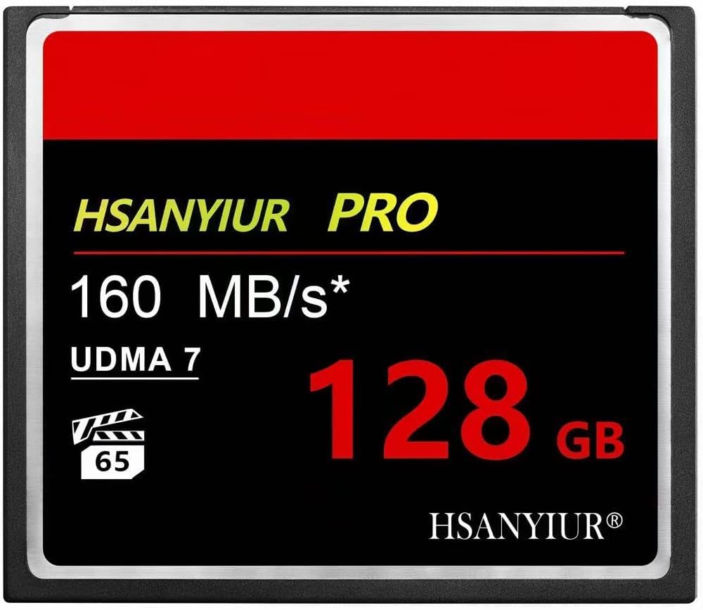 128GB UDMA Speed Up to 160MB/s,Original CF Card Camera Memory Card image