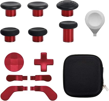 13 in 1 Metal Thumbsticks for Xbox One Elite Series 2, Elite Series 2 Controller Accessory...