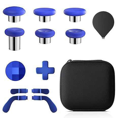 13 in 1 Metal Thumbsticks for Xbox One Elite Series 2, Elite Series 2 Core Controller Parts...