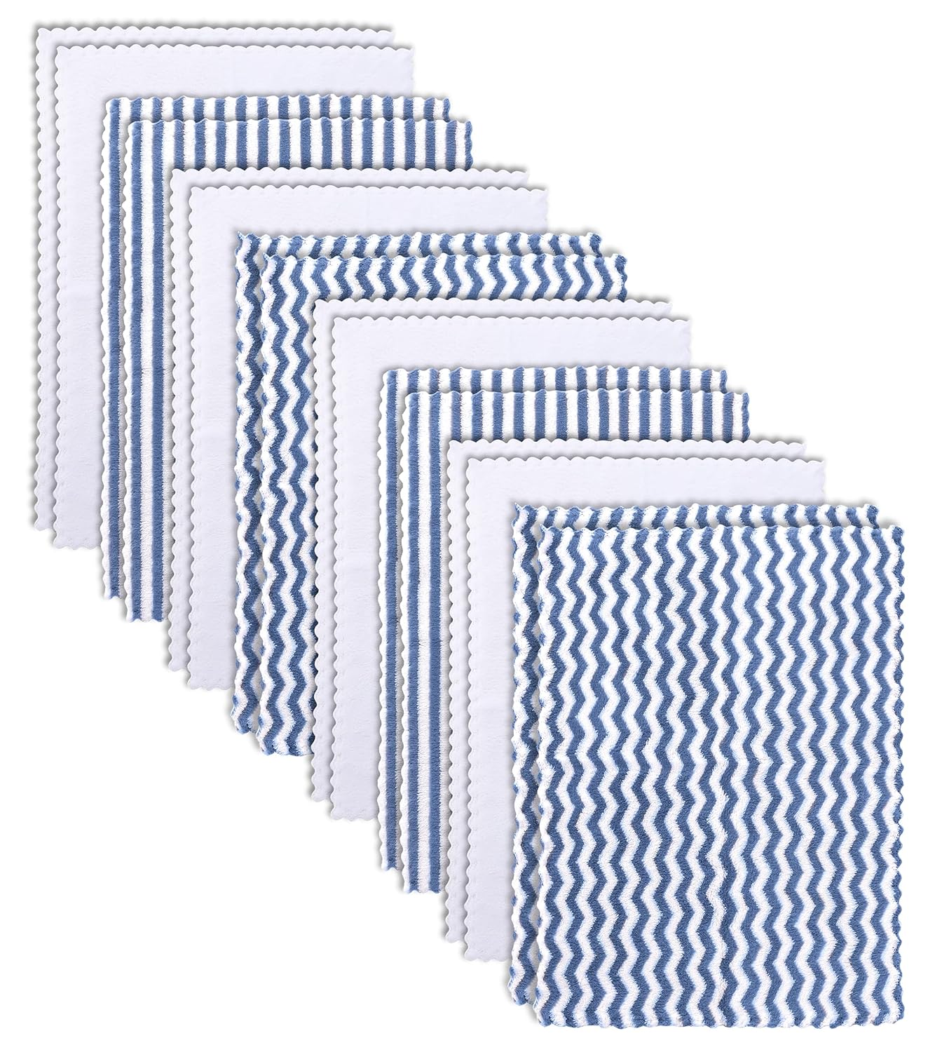 16 Pack Super Soft Baby Burp Cloths, Baby Washcloths, Ultra Absorbent Large Newborn Burping...