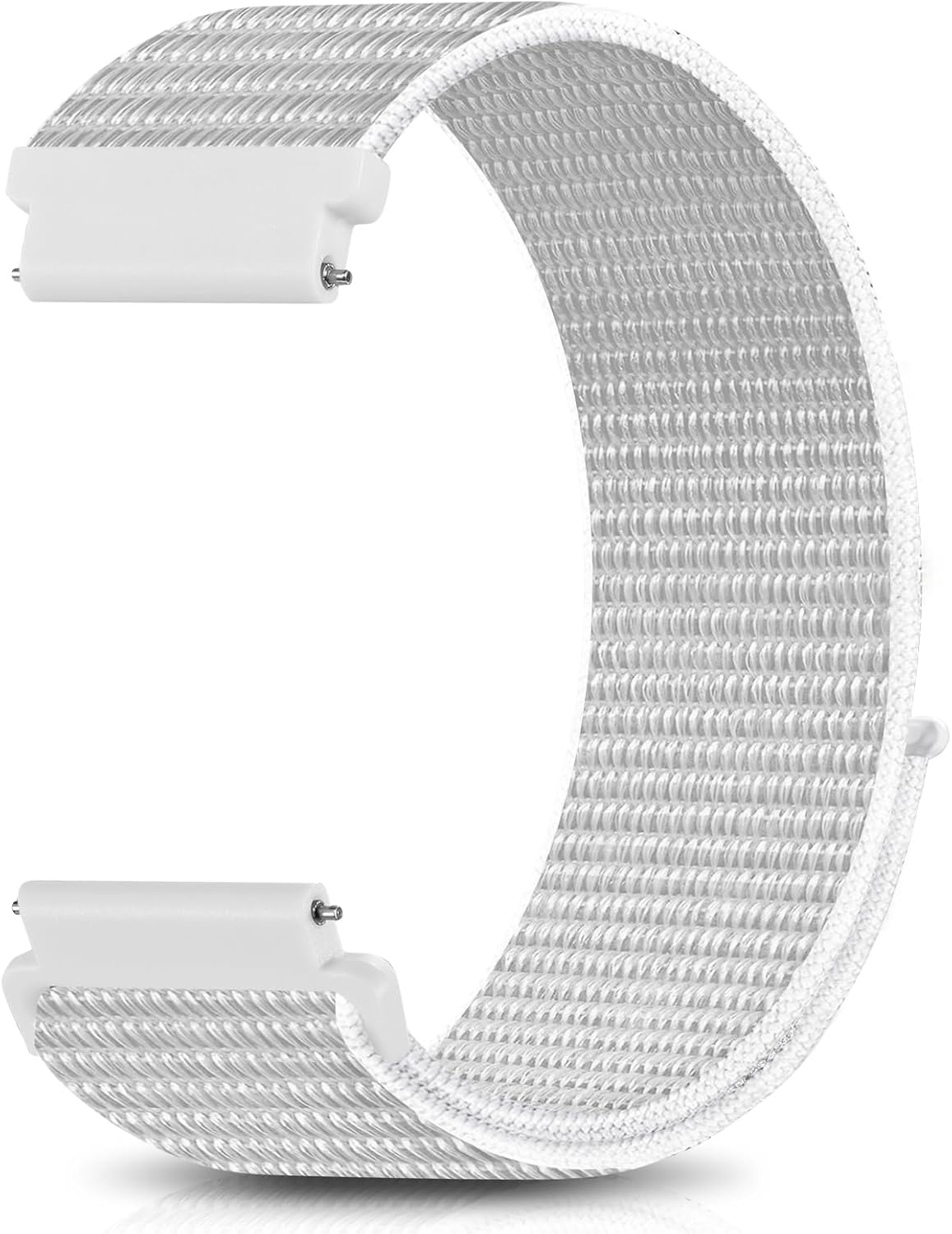 18mm 20mm 22mm Hook and Loop Watch Band Compatible with Garmin Vivoactive 5/ Vivoactive 6/...