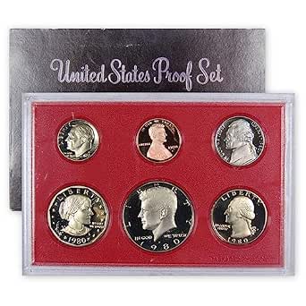 1980 Clad Proof Set U.S. Mint Original Government Packaging OGP