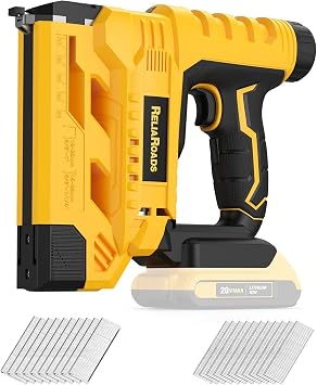 2-in-1 Cordless 18GA Brad Nailer & 1/4 Crown Stapler for DeWALT 20V MAX Battery (Tool Only)... image