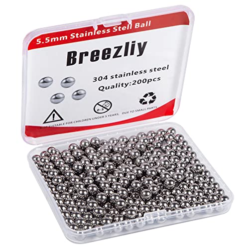 200 pcs Paint Mixing Balls Stainless Steel Mixing Agitator Balls for Mixing Model...