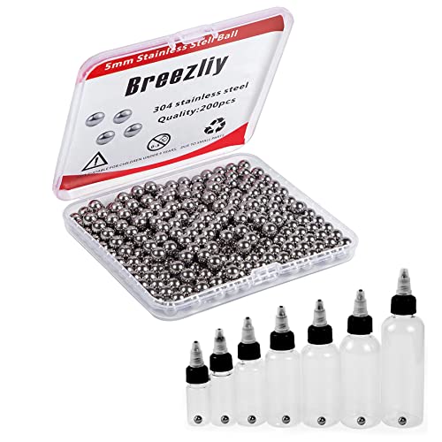 200 pcs Paint Mixing Balls Stainless Steel Mixing Agitator Balls for Mixing Model... image