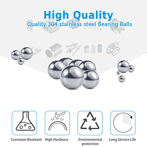 200 pcs Paint Mixing Balls Stainless Steel Mixing Agitator Balls for Mixing Model... image