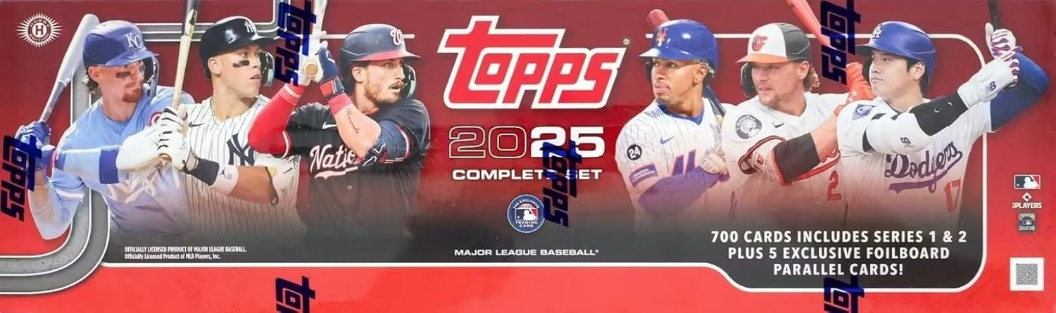 2025 Topps Baseball Complete 705 Card Factory Sealed HOBBY Factory Set with (5) EXCLUSIVE...