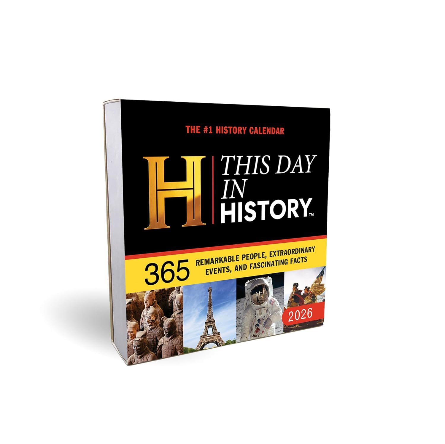 2026 History Channel This Day in History Boxed Calendar: 365 Remarkable People...