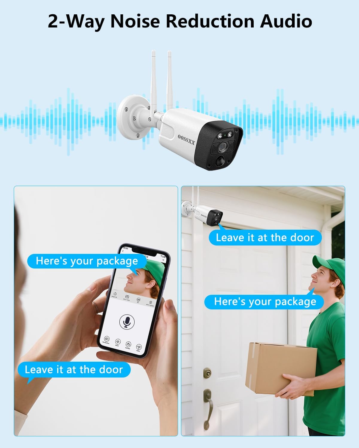(2026 New) 5MP Wireless Security Camera System, 16CH NVR with 8 Dual-Antenna Outdoor...