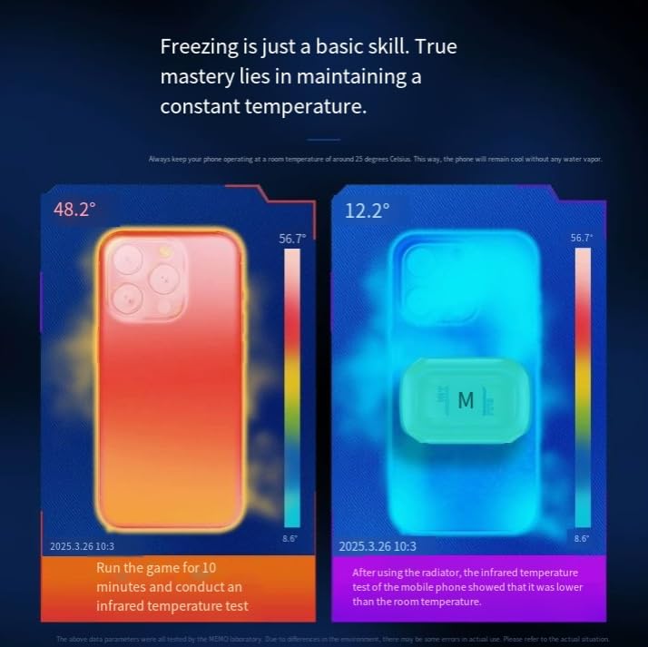 2026 New MiMo CX12 Magnetic Phone Cooler with External Battery, AI Temperature Control... image