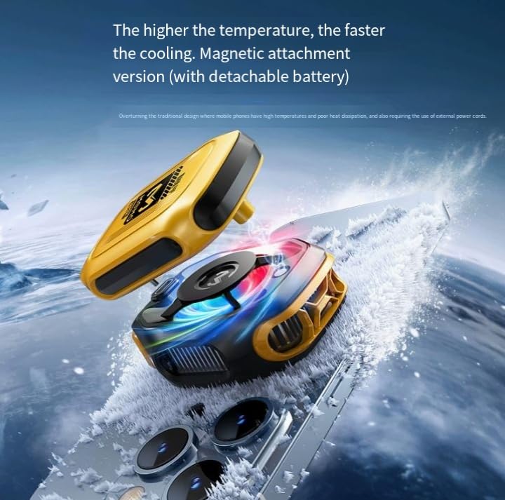2026 New MiMo CX12 Magnetic Phone Cooler with External Battery, AI Temperature Control... image