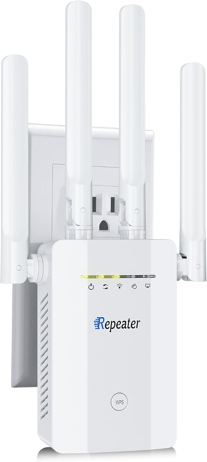 2026 New WiFi Extender Signal Booster for Home, 16ksq.ft Long Range WiFi Repeater Wireless...
