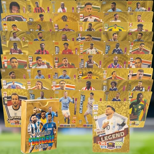 2026 Soccer Trading Cards | 55 Unique Collectible Cards per Box | Premium Paper, for Soccer... image