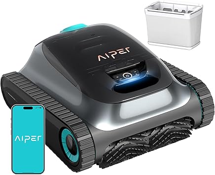 (2026 Upgrade) (Renewed) Aiper Scuba S1 Robotic Pool Cleaner,270 Min Runtime... image