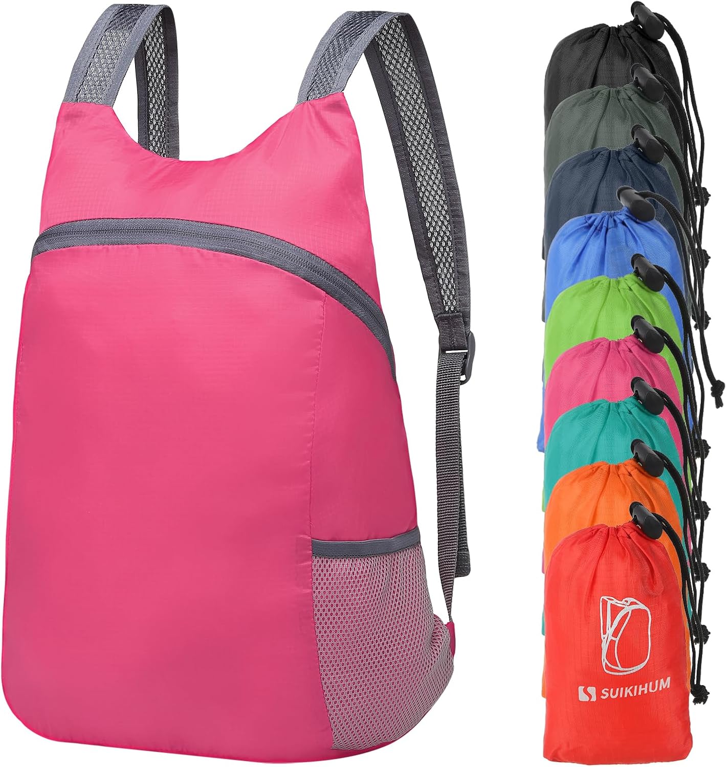 20L Ultra Hiking-Daypack Lightweight Foldable Travel Packable Backpack for Camping Cycling...
