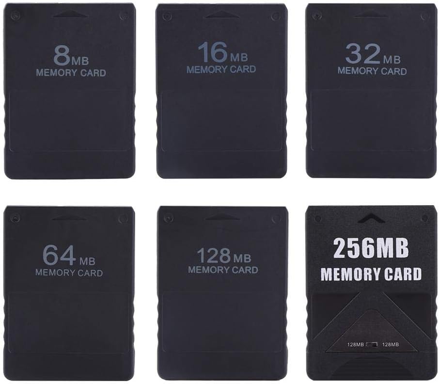 256M PS 2 Memory Card, 256M Memory Card High Speed for Console Games Accessories(256 M)