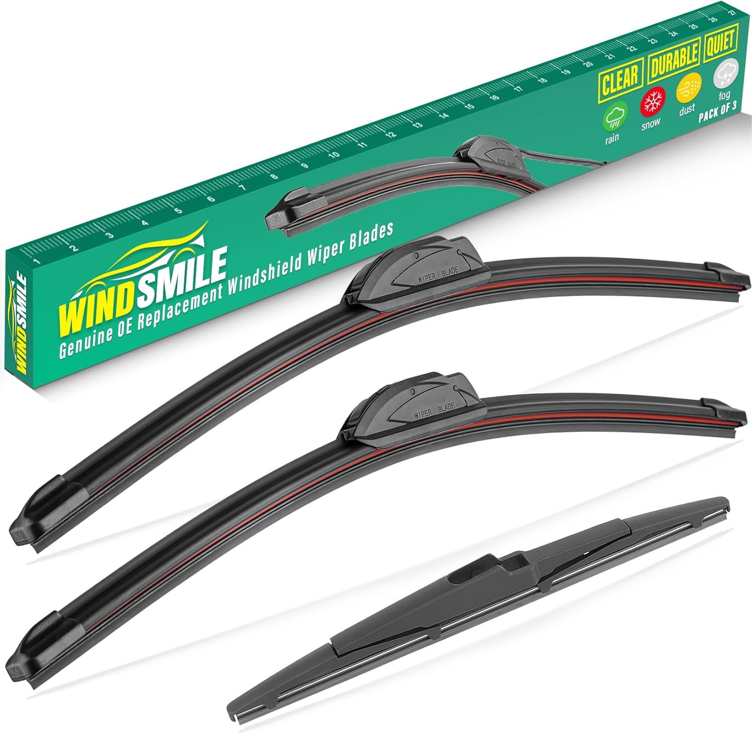 26" 18" 13" Windshield Wiper Blades Replacement for Kia Telluride 2020 2021 2022 2023 2024...
