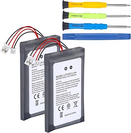 2Pack 2000mAh PS4 PS4 Pro Controller Battery Li-ion Battery Replacement for Sony PlayStation...