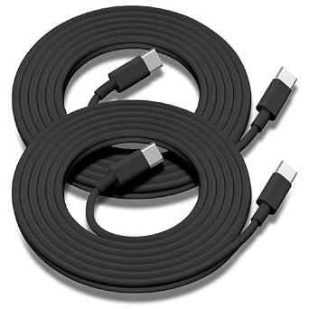 2Pack for Apple USB C to USB C Charging Cable 10ft 60W,Long Type C to C Fast Charger...