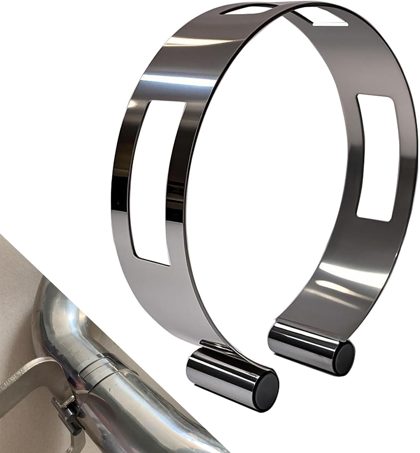 3.5 inches Stainless Steel Exhaust Tack Welding Clamp-On Kit | Heavy-Duty...