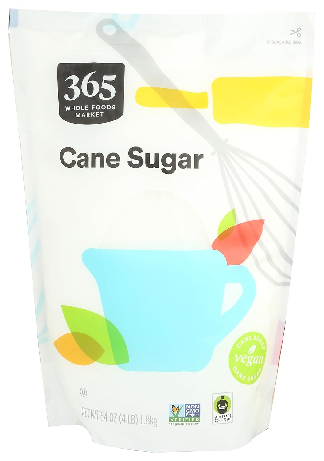 365 by Whole Foods Market, Cane Sugar, 64 Ounce