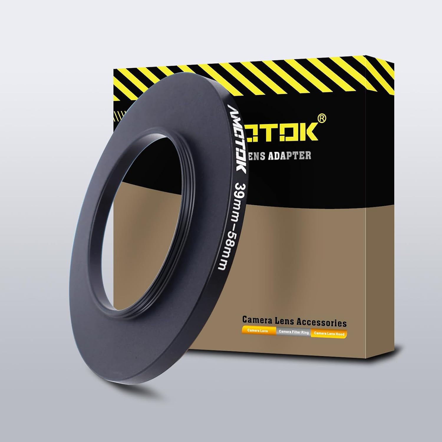 39mm Lens to 58mm Camera Lens Adapter,39mm to 58mm Filter Step up Ring Adapter...