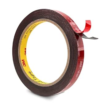 3M Double Sided Tape Heavy Duty 0.5" x 15.4 Ft 5925, Strong Mounting Tape, Foam Tape Strong...