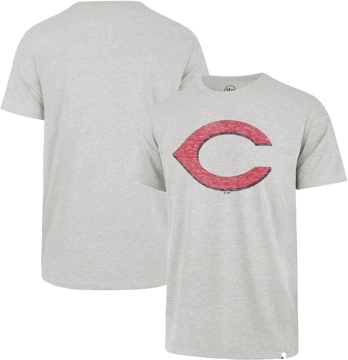 47 Brand MLB Men's Team Color Distressed Imprint Primary Logo Short Sleeve Baseball T-Shirt...