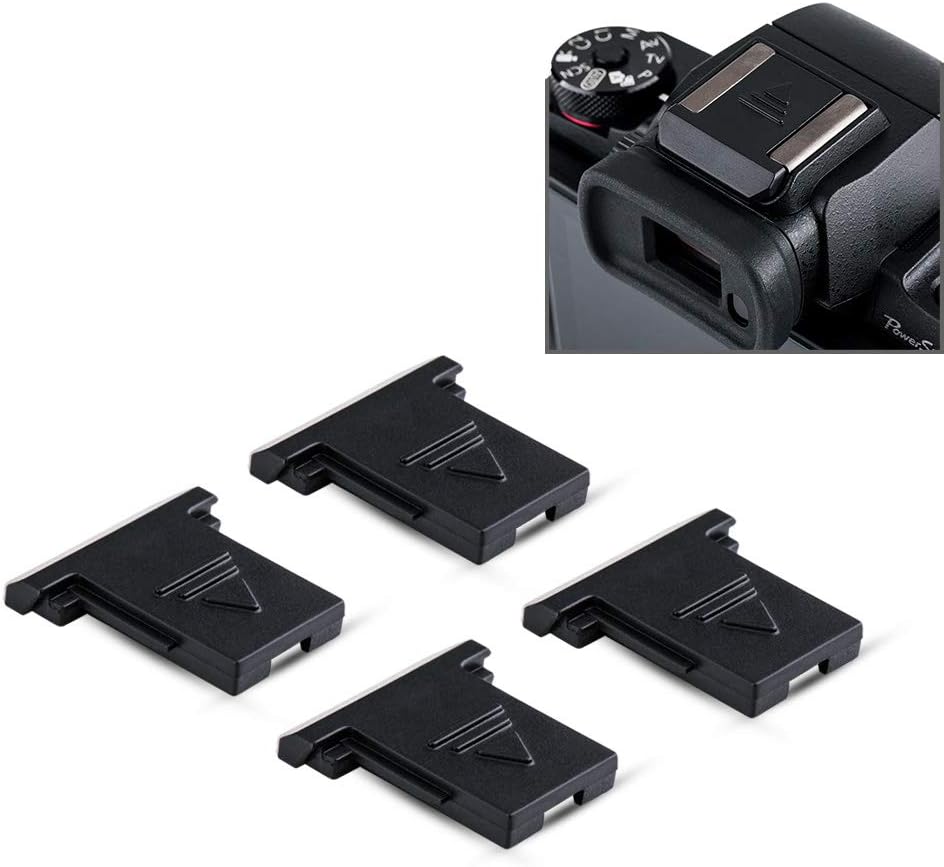4PCS Camera Hot Shoe Cover Protector Cap for Canon EOS R100 R5 R6 R RP M50 M5 DSLR EOS 1D...