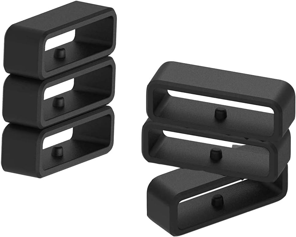 6 PCS Band Keeper compatible for Garmin Approach S10/S20/S60/S5/S6/Forerunner 255 265 965...