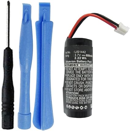 600mAh LIS1442, 4-180-962-01 Battery Replacement Compatible with Sony PS3 PlayStation 3 Move...