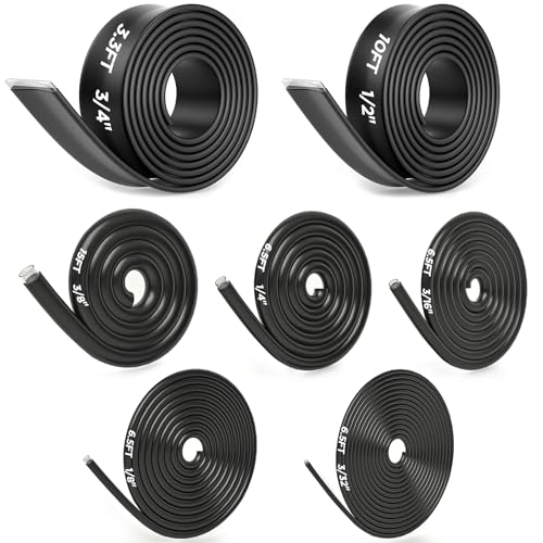 7-Size Heat Shrink Tubing Roll Kit: 4:1 Adhesive Lined, 54 Ft Marine Grade Waterproof...