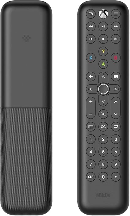 8Bitdo Media Remote for Xbox One, Xbox Series X and Xbox Series S (Black, Long Edition)