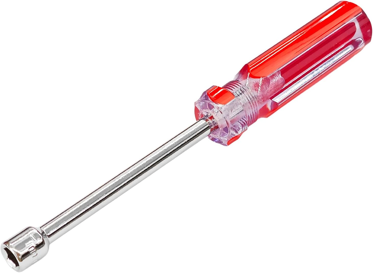 9/32 Inch Hex Nut Driver, 7mm Carbon Steel Socket Wrench Screwdriver with Hollow Shaft...