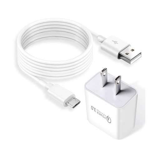 9.8FT Micro USB Charging Cable Arlo 9V Power Adapter for Arlo Pro2, Pro, Q/Go, Essential...