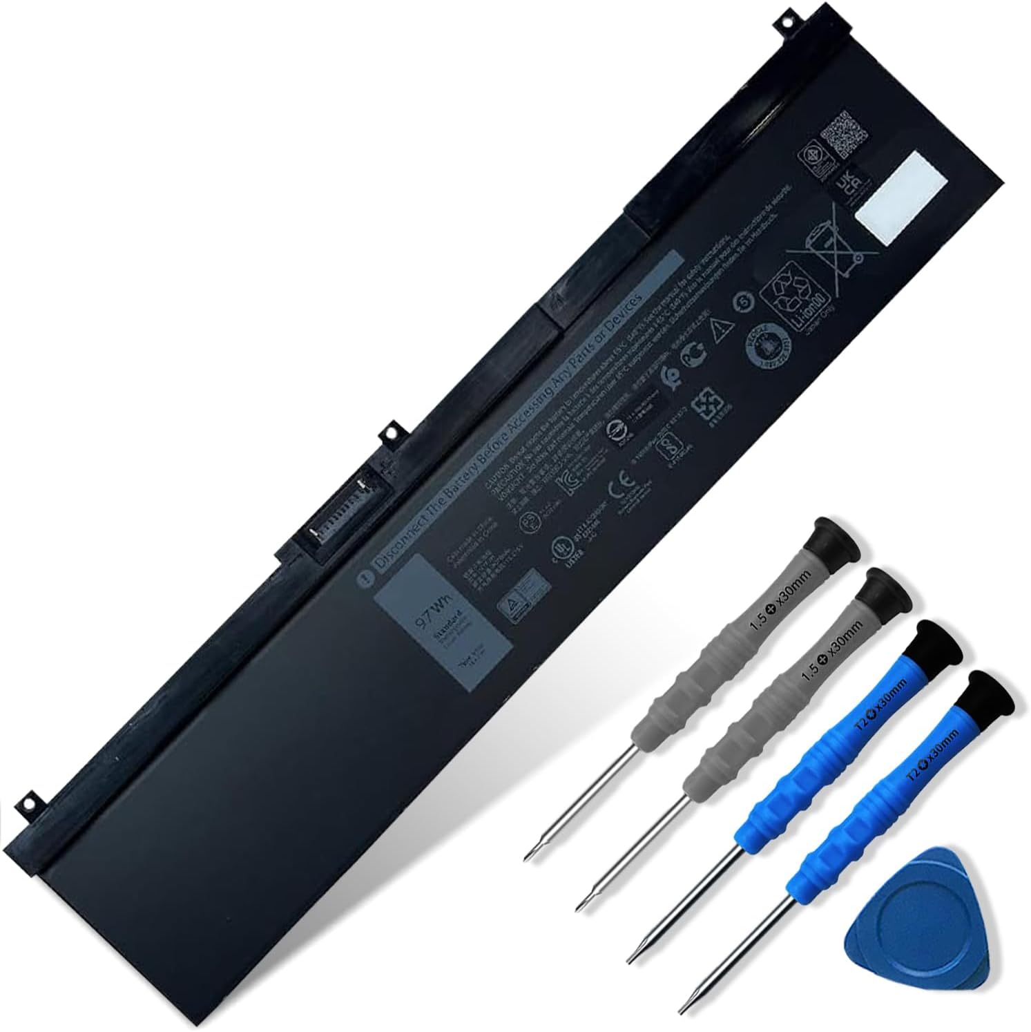 97Wh NYFJH Laptop Battery Replace for Dell Precision 7530 7730 7540 7740 Mobile Workstation...