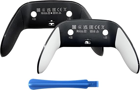 A Pair Replacement Back Shell Cover Trim for DualSense Edge Controller Compatible with PS5...