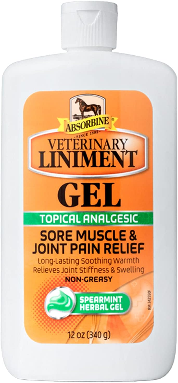 Absorbine Veterinary Liniment Topical Analgesic Sore Muscle and Arthritis Pain Relief...