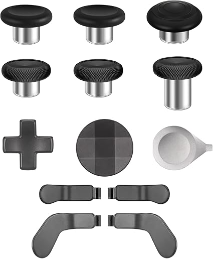 Accessories for Xbox Elite Controller Series 2-13 in 1 Replacement Paddles Thumbsticks...
