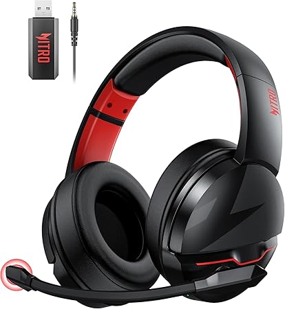acer Wireless Gaming Headset, PS5 Headset with 2.4GHz for Ps5, Ps4, PC, Switch, Bluetooth...