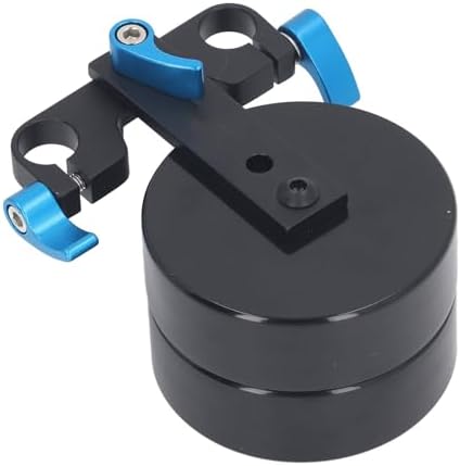 Acouto Universal Aluminum Alloy Camera Counterweight Set for 15mm Rods - 2x2.2lbs...