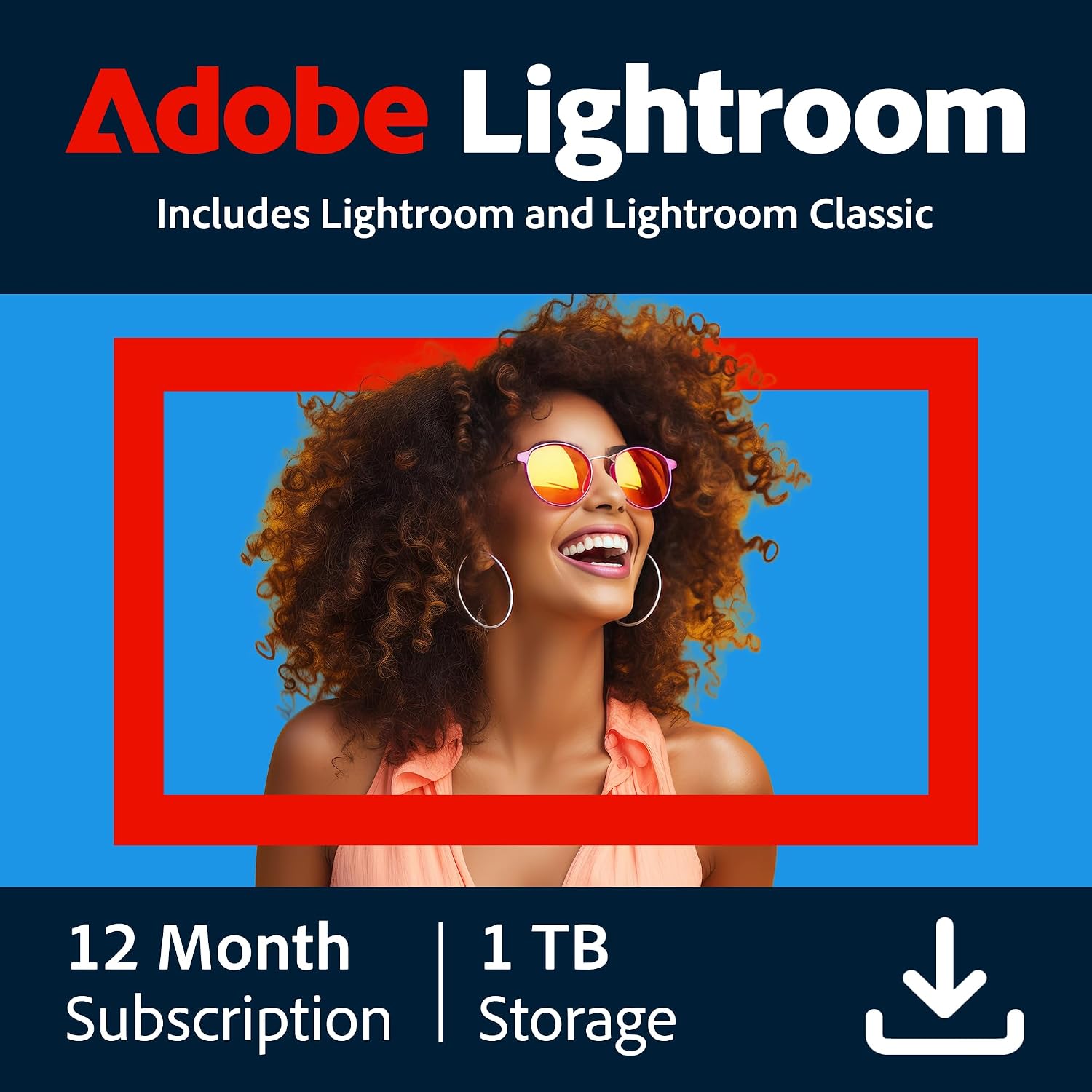Adobe Lightroom 1TB | AI-assisted photo editor | 12-Month Subscription with auto-renewal...