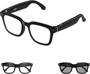 Ai Smart Glasses with Camera and Bluetooth - 4K HD Video Recording, Real-Time Translation...