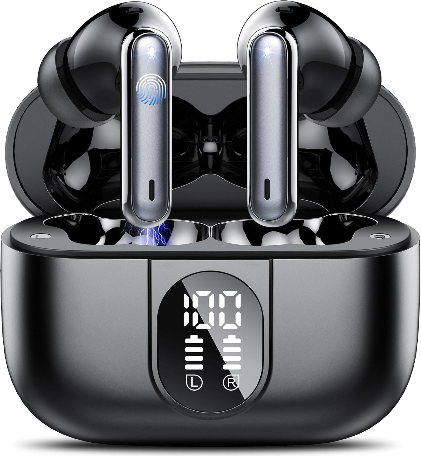 Ai Translation Earbuds Real Time,3-in-1 Buletooth 5.3 Translator Earbuds with 6 Translation...