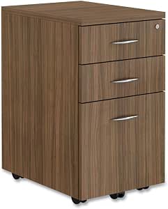 Alera Alera Valencia Series Mobile Pedestal File, Left/Right, 3-Drawer: Box/Box/File...