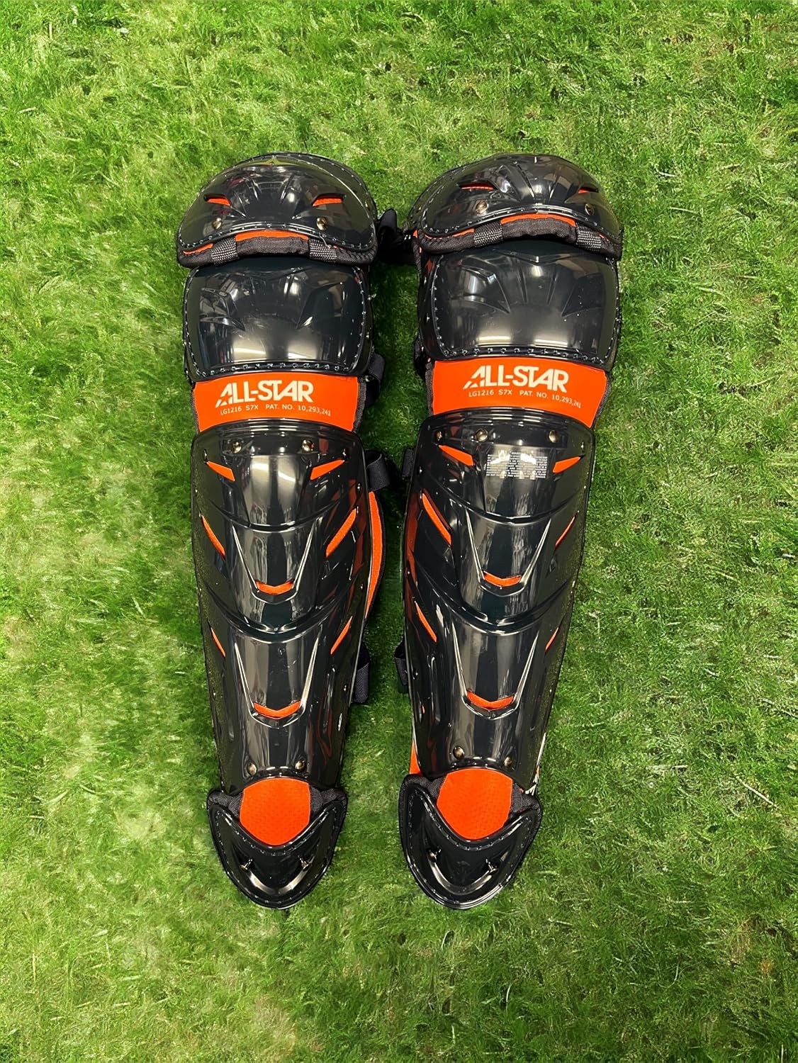 All-Star Axis Pro S7 Intermediate Navy/Orange Catcher's Kit
