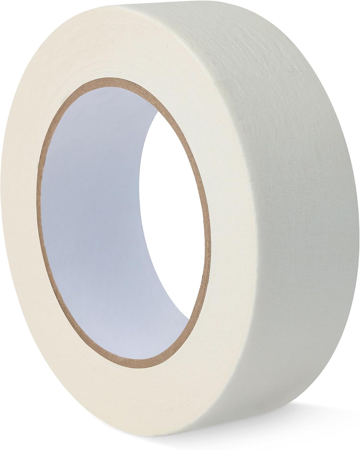 Amazon Basics Multi-Surface Masking Tape for Labeling, 1.41" x 60 Yards, White, 1 Roll