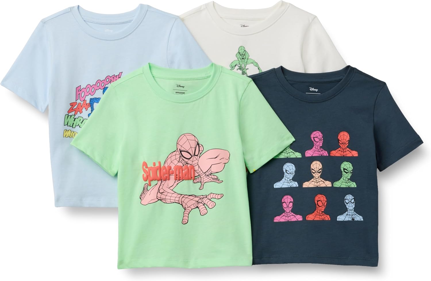 Amazon Essentials Boys and Toddlers' Short-Sleeve T-Shirts